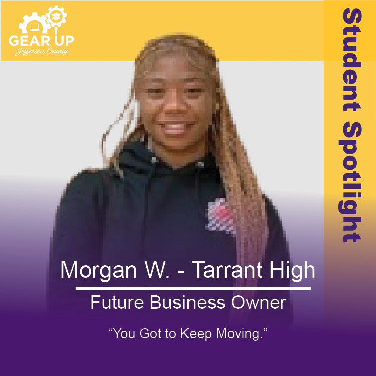 GEARUPJC's tweet photo. This week's #StudentSpotlights are Camarian J. from Fairfield High Prep, Mikayla C. from Bessemer City High, and Morgan W. from Tarrant High School!✨#GEARUPJeffersonCounty #GEARUPWorks https://t.co/869IKJeEwg