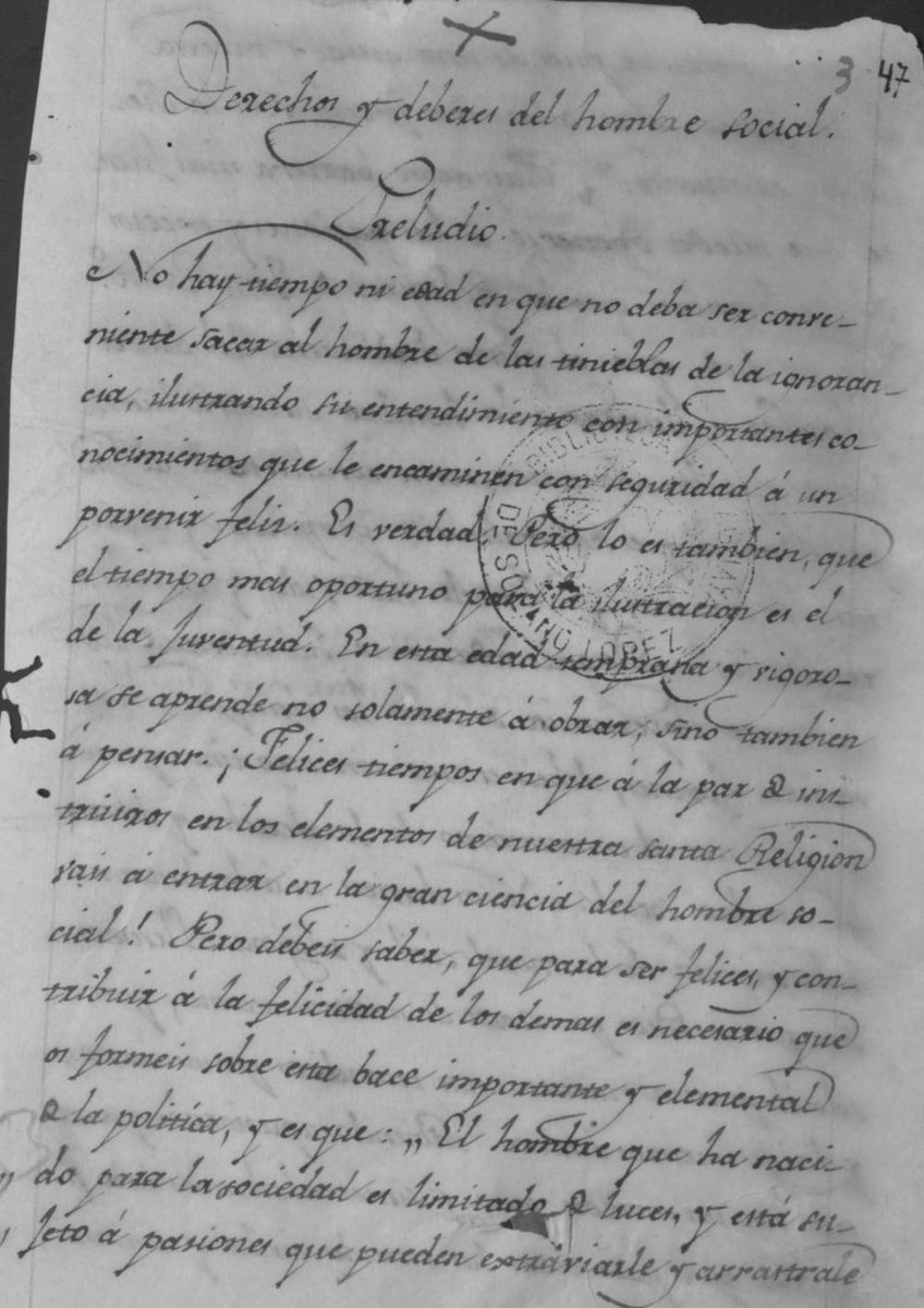 Tratado de los Derechos y Deberes del Hombre Social.
Consulta en línea: n9.cl/t632w
S.H. 258 - N° 4. Año 1843.