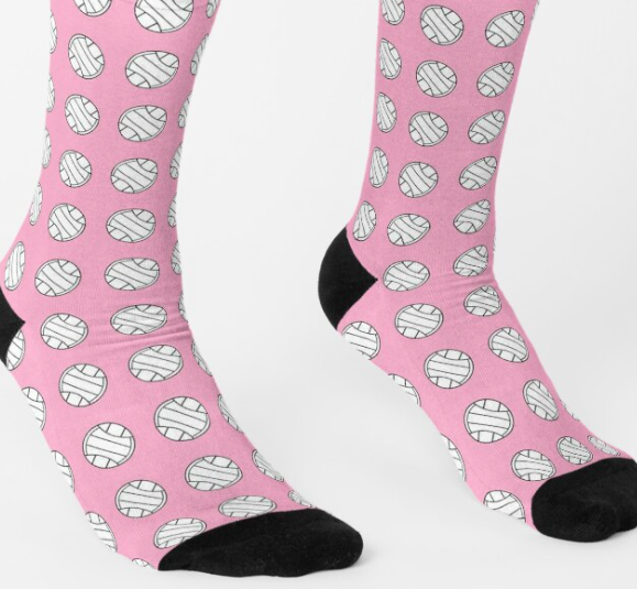 MascotDesigns1's tweet photo. Can you dig it? Thanks to the VOLLEYBALL fan who bought two pairs of pink volleyball socks!ππ§¦β€οΈ
#BuyIntoArt #volleyball #VolleyballMom #VolleyballDad #VolleyballCoach #CollegeVolleyball #HighSchoolVolleyball #d1VB #d3VB #VolleyballGifts
available in blue, & other sports too https://t.co/9x7dAqLnyo