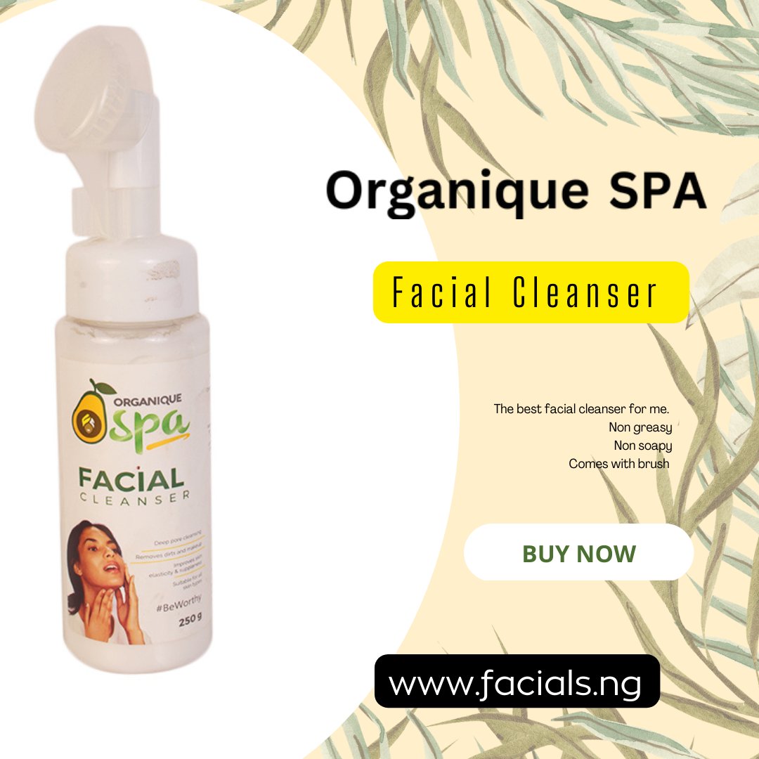 @thatdammygirlie Do you know that, all a man need for a fresh and clean face is the organique spa facial cleanser?
 Hala us 08099517769 to order and give your friends. So something for the street #facialckeanser #menfacial #thefacialpeople