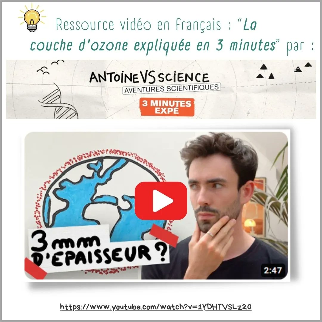 🌿 Saviez-vous que la couche d’#ozone est en voie de rétablissement ? Mais au fait, c'est quoi cette couche ? Et cette histoire de couche de 3 mm d'épaisseur ? et de #trou au-dessus de l'Antarctique ?  -&gt; buff.ly/3Lgzv6V 

#lifeonearth #sun #science #ozonelayer #O3