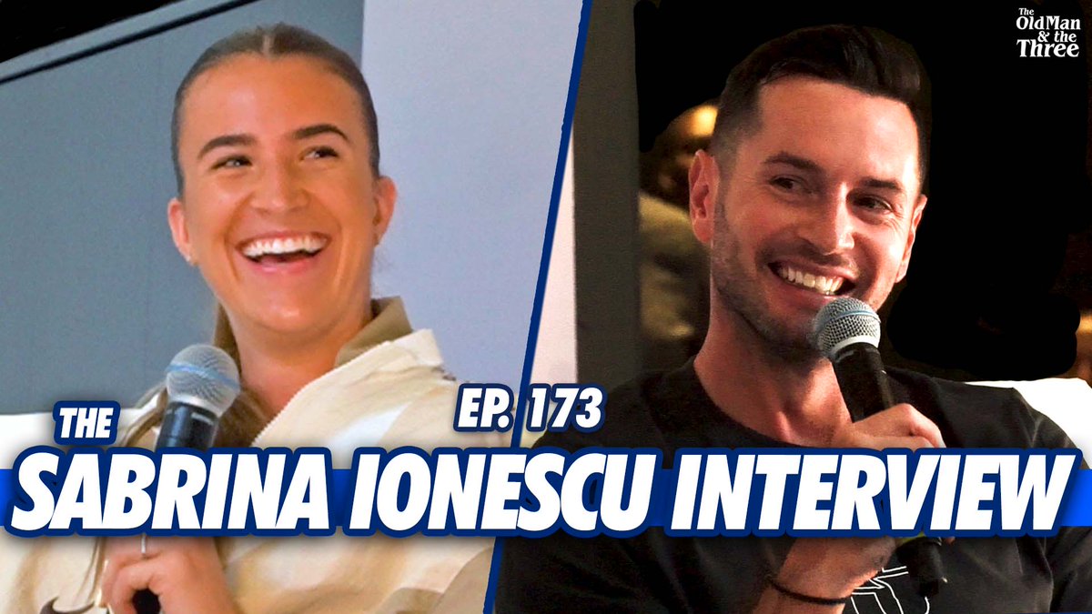 OldManAndThree's tweet image. .@jj_redick sat down with @sabrina_i20 at @NikeNYC to talk about the upcoming playoffs, winning the Commissioner&apos;s Cup, her brand new Nike signature shoe, and more.

Watch on Youtube: youtu.be/AOymZ_cXoqc?fe…
Listen on Wondery: wondery.fm/oldmanandtheth…