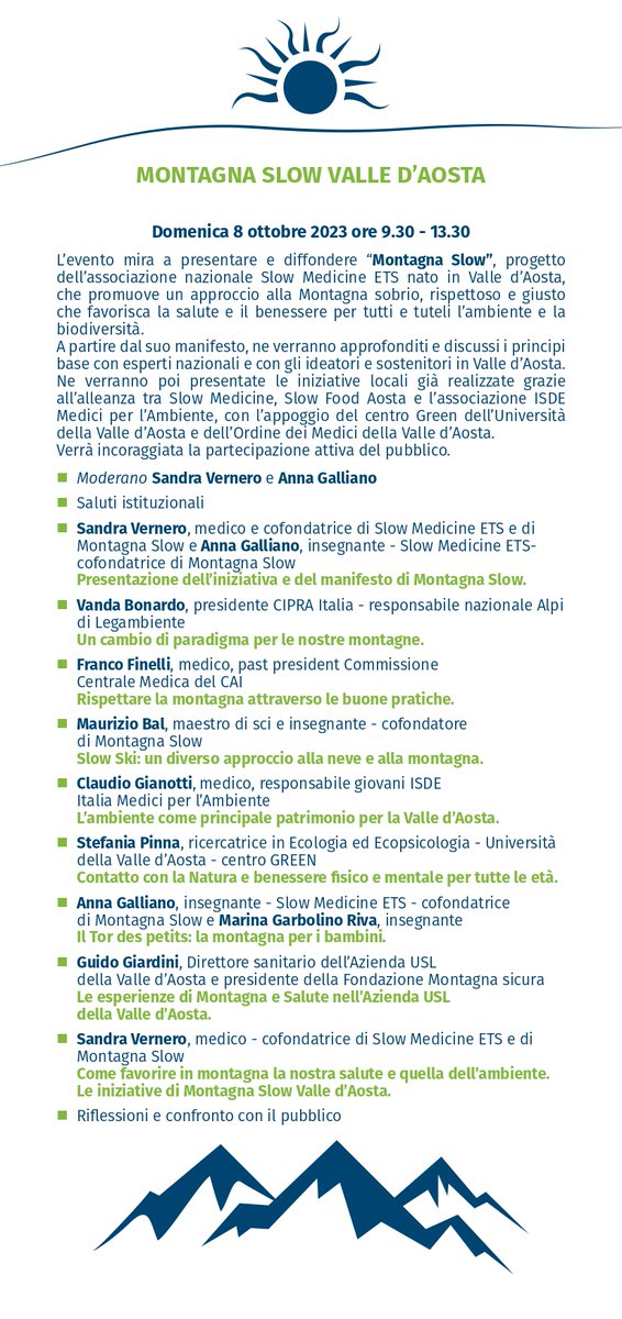 🗓Sabato 7 ottobre, dalle 14.30 alle 17, <a href="/iaraosta/">Institut Agricole Régional</a> parteciperà ai "𝑫𝒊𝒂𝒍𝒐𝒈𝒉𝒊 𝒅𝒆𝒍 𝒑𝒐𝒕𝒂𝒈𝒆𝒓," Un evento di #montagnaslow che mostrerà come promuovere la salute e il benessere per tutti, nel rispetto dell'ambiente e della biodiversità.