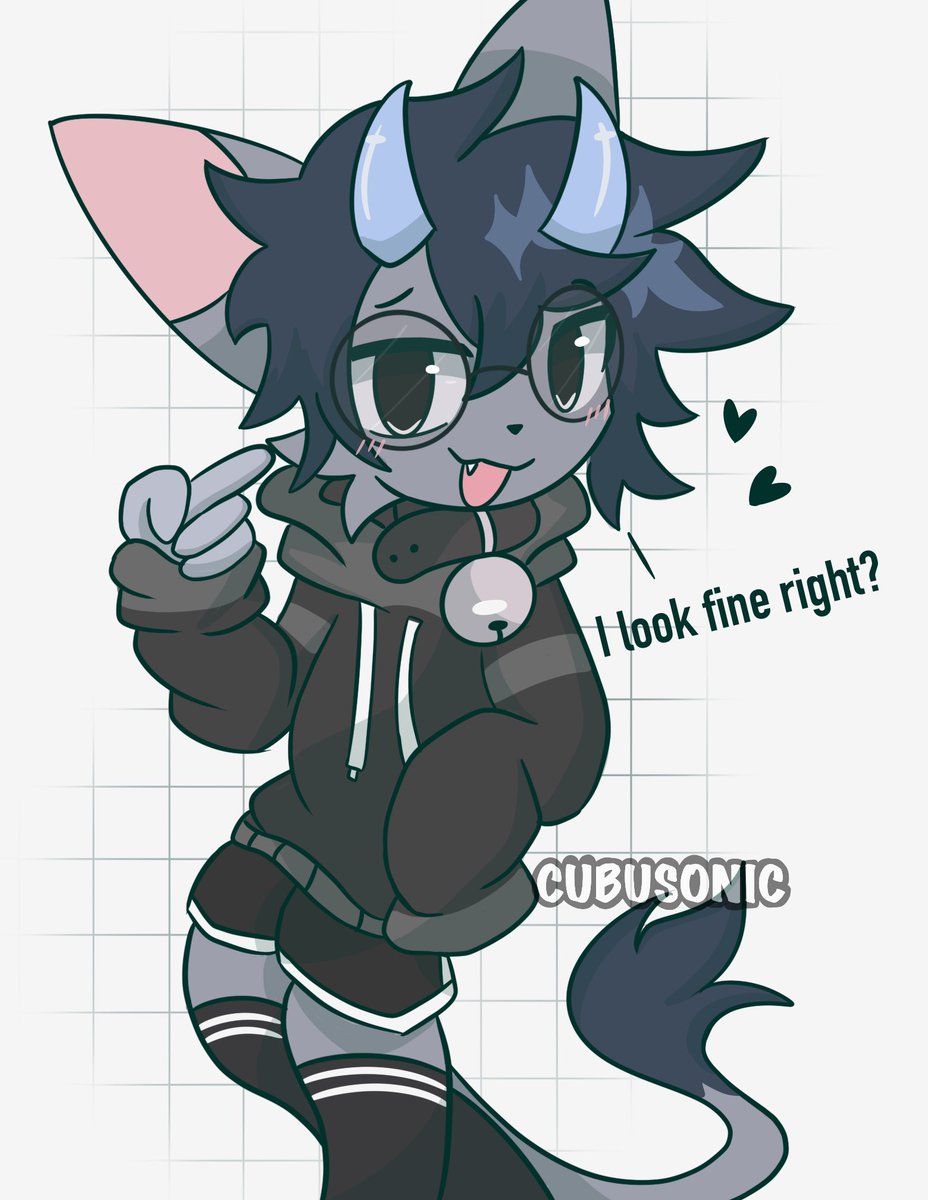 I love round glasses :3