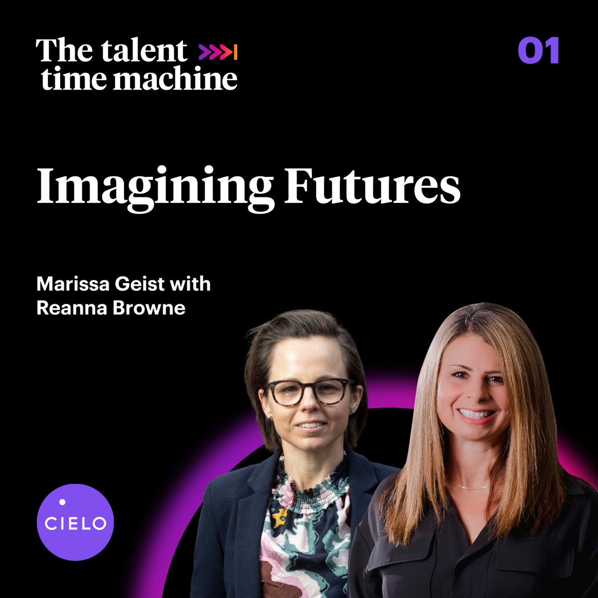 Welcome to “The talent time machine,” exploring work in 2050. In episode 1, Marissa and futurist <a href="/Reannabrowne/">Reanna Browne</a> peer into the absurd, beyond standard 5-year forecasts. Listen now!

👩‍💻 Listen online: cielo.ly/LzKo50PKywl

#businesspodcast #recruitment #TheTalentTimeMachine