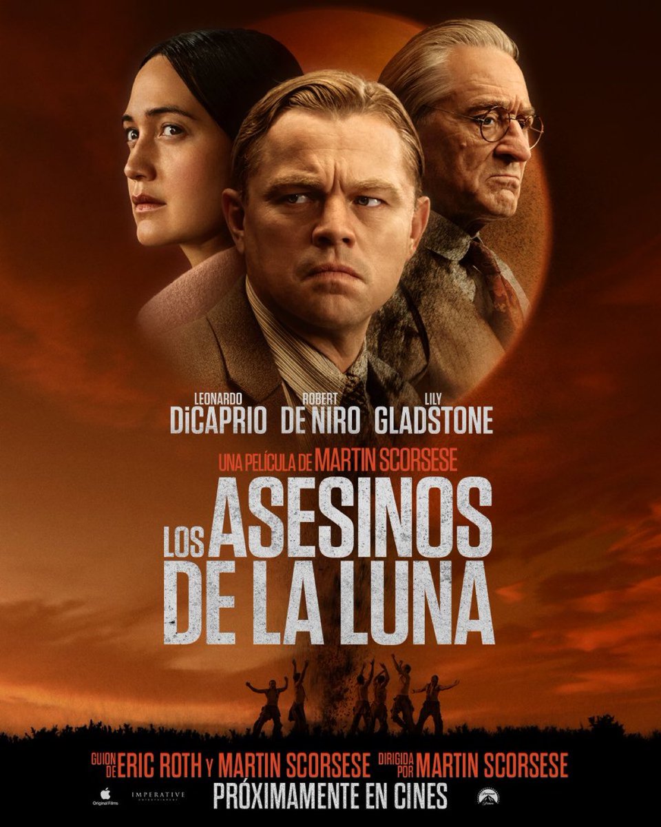 SilverGeek2's tweet photo. #Silvergeeks
Nuevo póster de Los #AsesinosDeLaLuna, una película de Martin Scorsese protagonizada por Leonardo DiCaprio, Robert De Niro, and Lily Gladstone.
Exclusivamente en cines este 19 de octubre. https://t.co/1j2eFHJDNF
