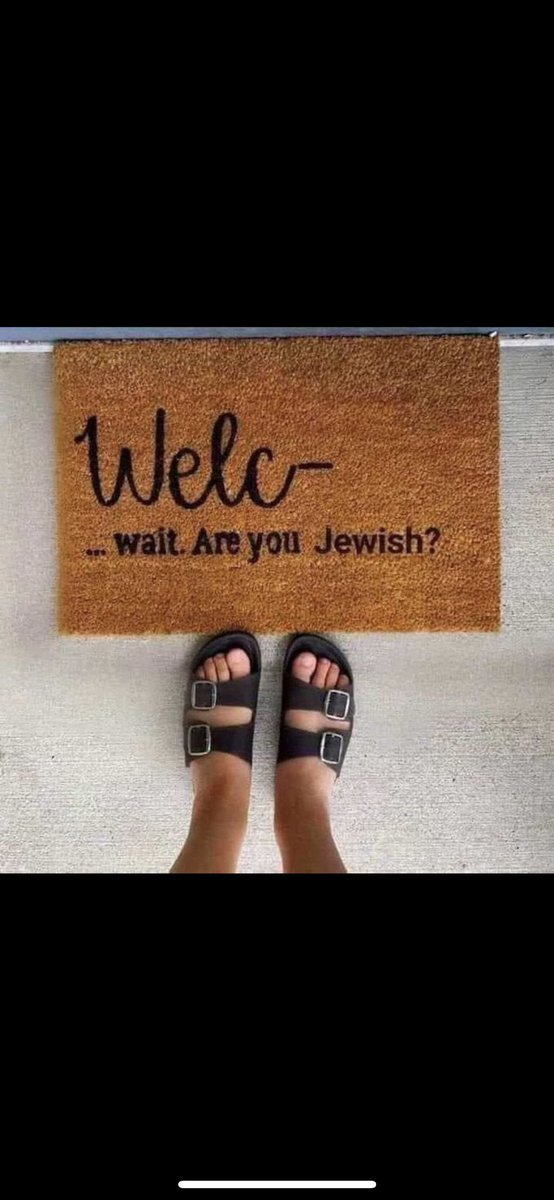 AwakenedSaxon72's tweet image. #welcomemat #jews