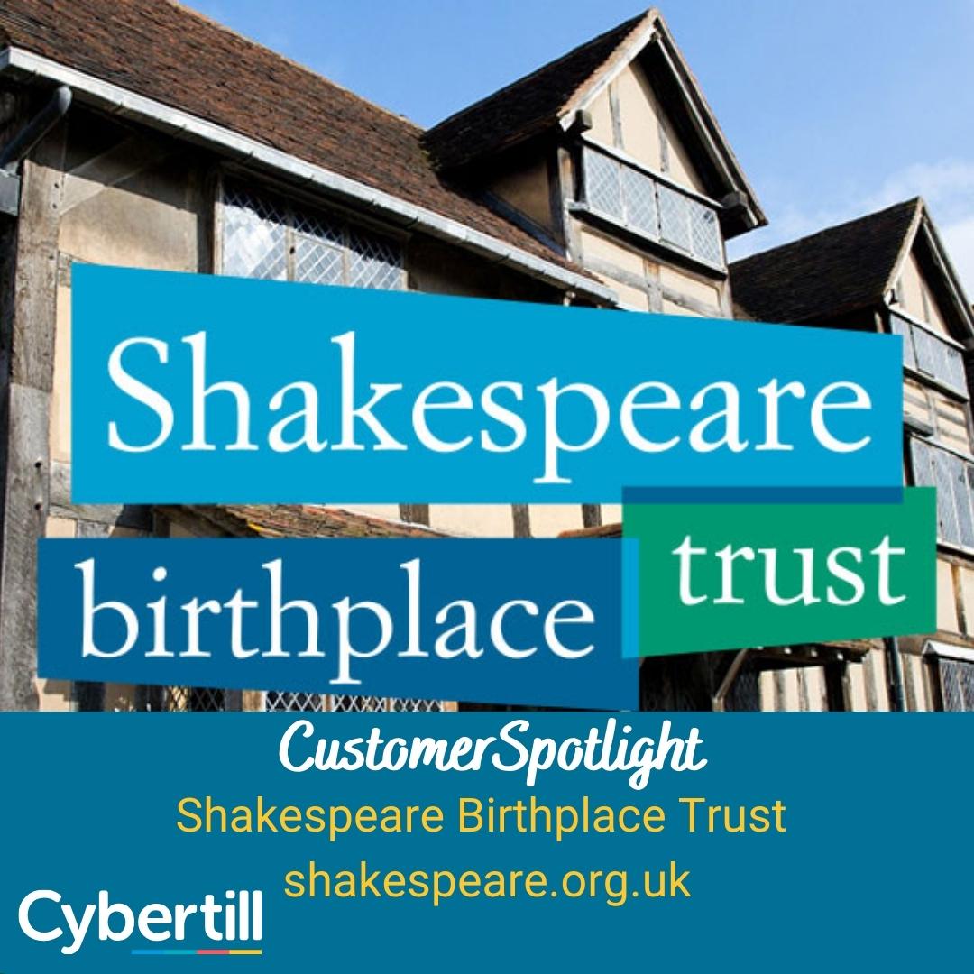 cybertill's tweet photo. CUSTOMER SPOTLIGHT - SHAKESPEARE BIRTHPLACE TRUST 

Hear tales of Shakespeare’s family life and get up close to objects from the Trust’s world class collections as you discover how the extraordinary playwright continues to shape our lives today. https://t.co/9ob3y4Au2q