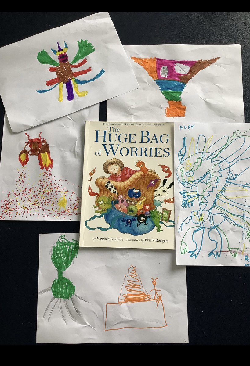 RFewStAnnes's tweet photo. A super Thrive group this afternoon looking at and discussing worries, the children drew their own worries and we talked about who we can share our worries with 💫✨🌈 @StAnnes_EHS @DApplefordSACA @AWebbStAnnes @ThriveApproach https://t.co/vJWRpiK5if