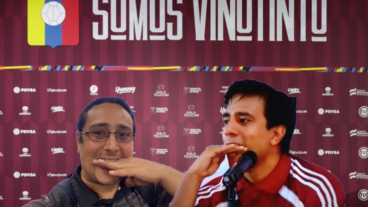 Hoy estamos todos como el profe Farias dijo una vez…
Con el cuchillo entre los dientes… ahiiiii… 🔪 
#VamosVinotinto 
Que dice profe <a href="/jpeseteiroDT/">Peseteiro</a>