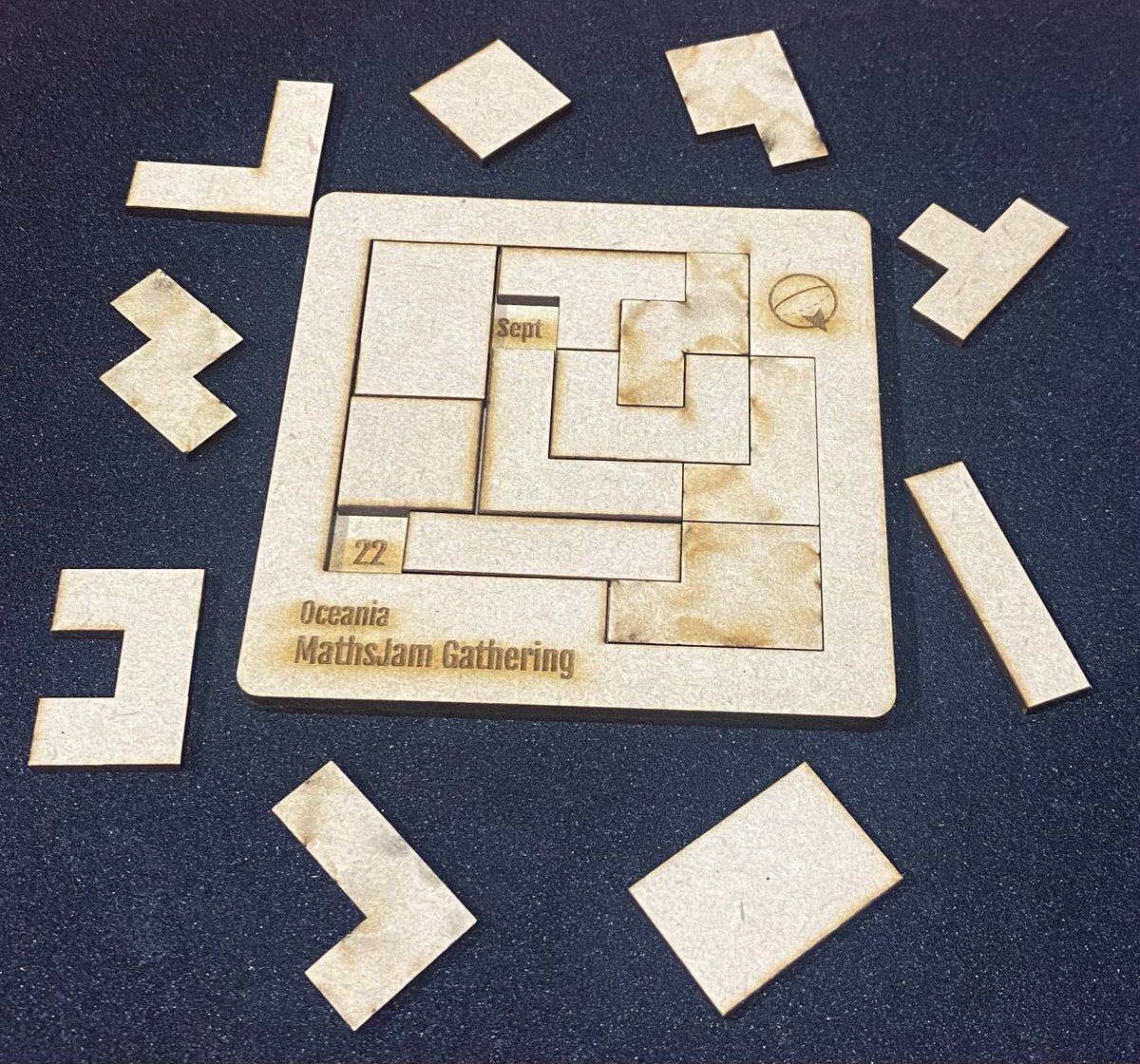 1 WEEK LEFT TO REGISTER FOR #OMG23! 
Next Friday is the last day to secure your place for our gathering in #Christchurch this October.  If you want one of these calendars (366 puzzles in one) head to mathsjam.nz to register before September 22nd so you don't miss out.