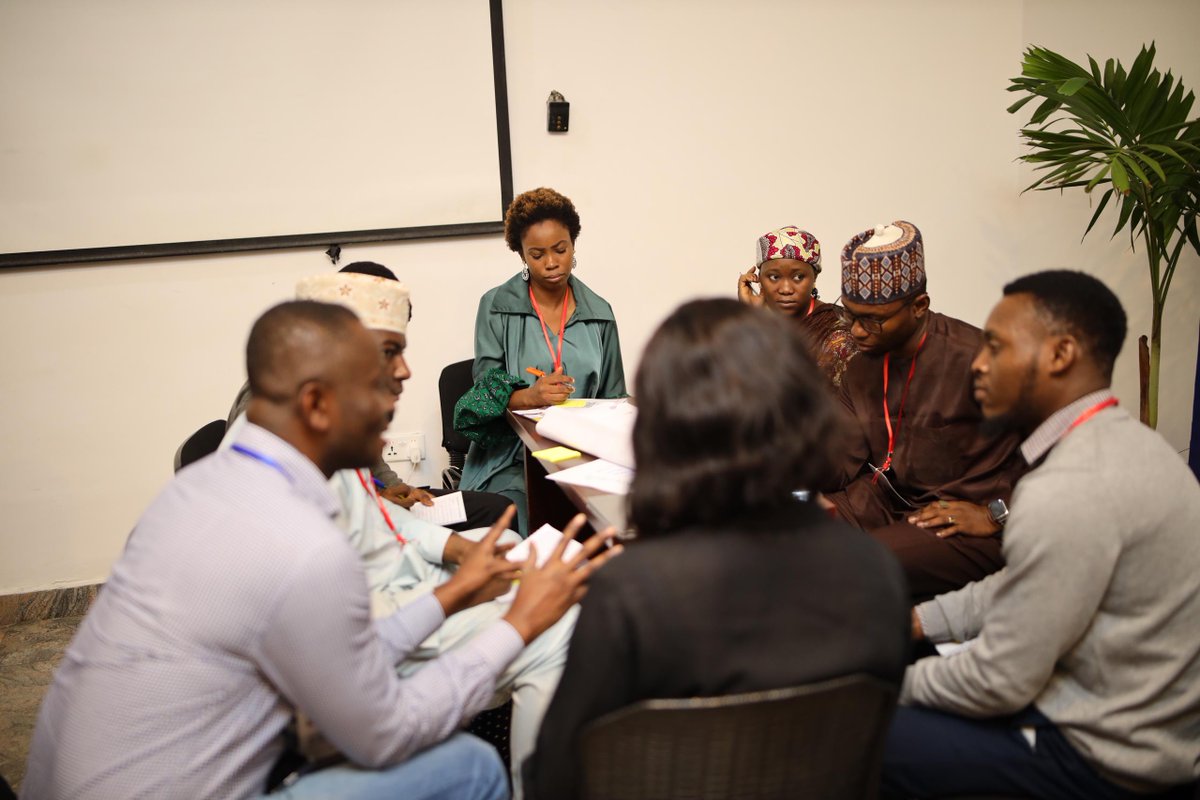 Capturing moments from 'Team Sparkle' led by @GideonBrefo, @hapaSpace working on their solution 🛠️

@ARUA_News @CathNgila @leap4fnssa @EUBIC @GenLab_SSA @EURAXESSAfrica @dawit_dagnew @quintinEU1 @CovadongaRayon @janpalmowski @GmProvenzanoUfM @Zolver_CS @ProfEAryeetey

#AfriConEU