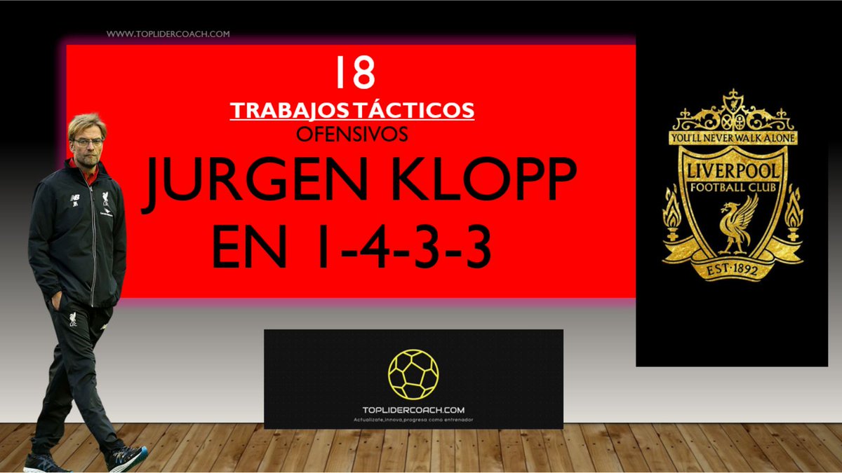 📢 EBOOK GRATIS

📋 TRABAJOS TÁCTICOS OFENSIVOS DE JURGEN KLOPP EN 1-4-3-3

👉 Para conseguirlo:
1️⃣ Haz RT 
2️⃣ Síguenos <a href="/toplidercoach/">TOPLIDERCOACH</a> 
3️⃣ Deja tu email en comentarios 

🚨 La web para el entrenador de fútbol 👇👇
toplidercoach.com
