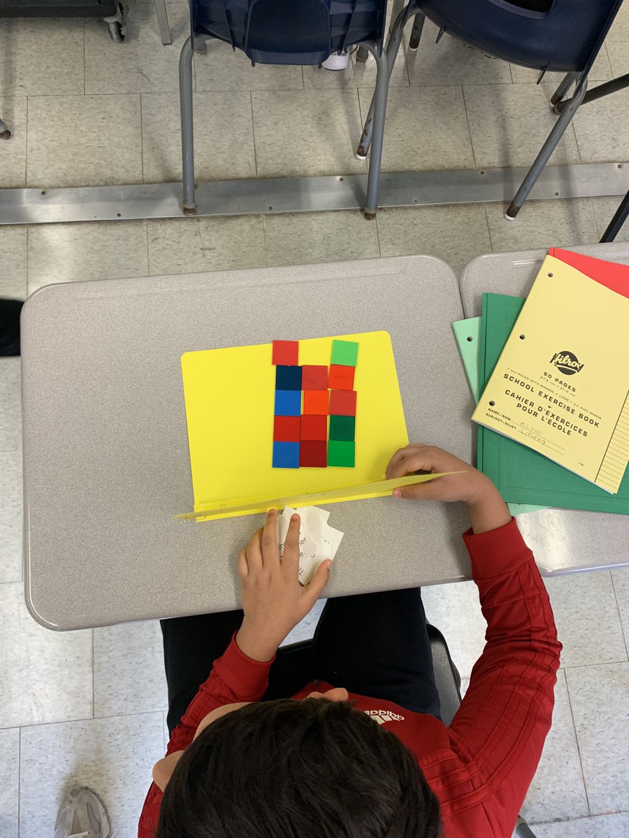 Ms__LAnderson's tweet photo. Spent the morning working on communicating in math using tangrams. @CoulsonPS https://t.co/nEkBS8eaBu