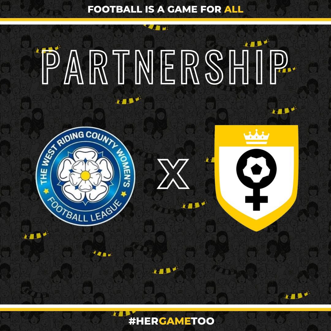 ✨ANNOUNEMENT✨ 🤝 @hergametoo As our league continues to grow we felt it was the right time to partner with #HerGameToo to show women and girls of all ages that you should feel confident and safe when sharing your opinion about football without the fear of sexist behaviour 💛