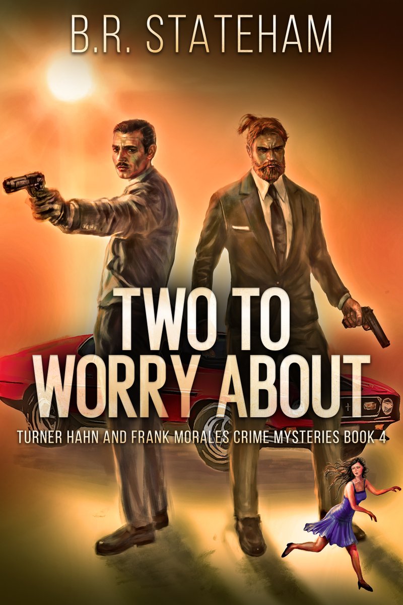 brstateham's tweet image. Its a toss up. The best Turner Hahn/ Frank Morales Novel so far . . . A Taste of Old Revenge? Or . . . Two to Worry About?