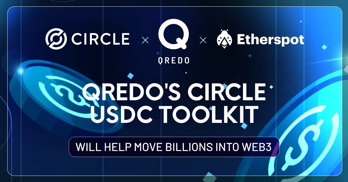 OpenCustody's tweet photo. Today, @Qredonetwork announced a new partnership.🤝 With @Etherspot Account Abstractions SDK, @Circle Cross-Chain Transfer Protocol and powered by Qredo’s QSign Paymaster it will enable users to maintain a single USDC entry point.
👉Read more: https://t.co/BulNlTTcHZ https://t.co/kghruCRhRE