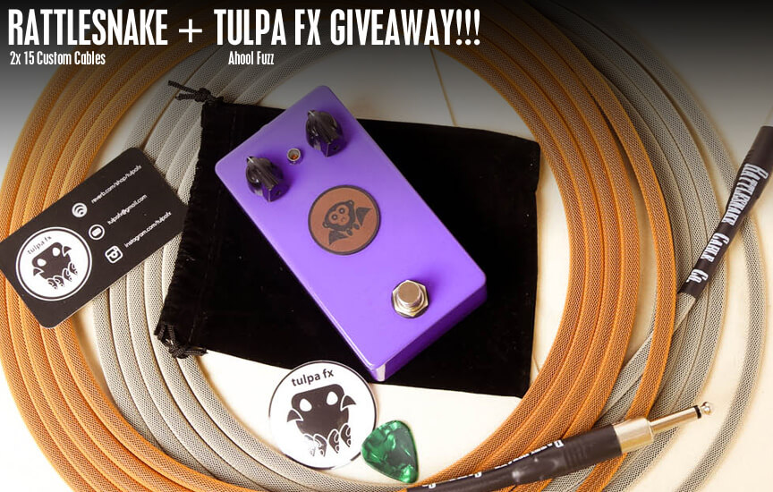 JohnnyC_Note's tweet photo. RT @RSnakeCableCo Win Rattlesnake Cable Company - Pair of Custom Cables and Tulpa FX Ahool Fuzz. Open to US only  #giveaway #win https://t.co/t3cCk7KZmG https://t.co/kF5qcYvrPo