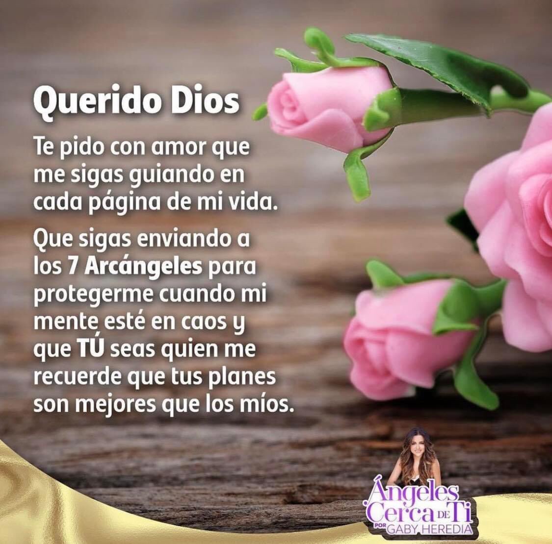 Angelcercadeti's tweet photo. Y si inicias el día entregando tus planes a Dios para que rindan frutos y pidiéndole la protección de los 7 Arcángeles a través de esta hermosa ORACIÓN!!!

Bonito martes 
Gaby Heredia
Ángeles cerca de ti https://t.co/8bo8dLO1Dz