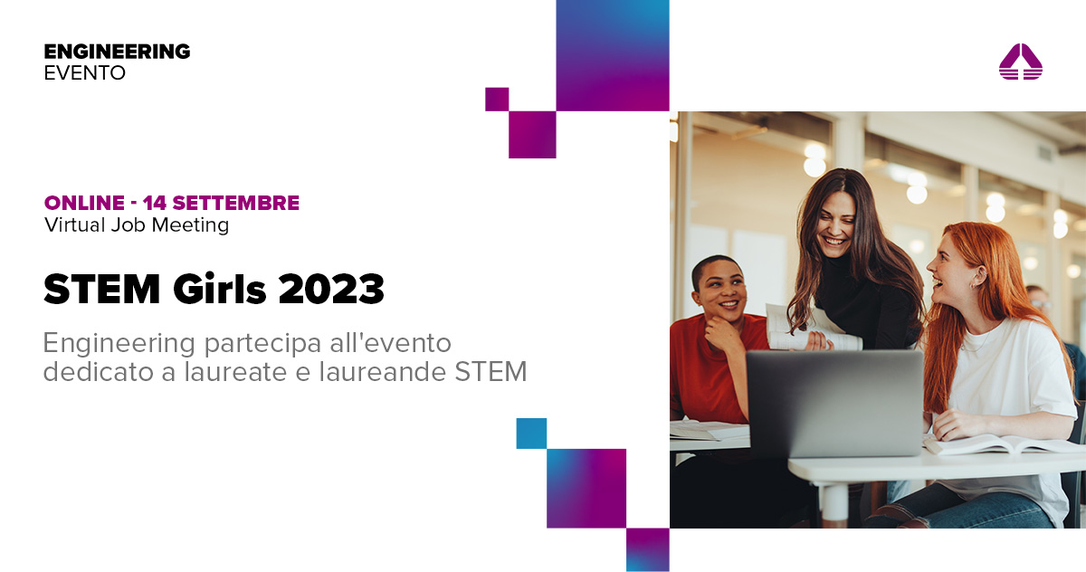 EngineeringSpa's tweet image. Sei una studentessa o una laureata in materie STEM? Vieni a conoscerci al Virtual #JobMeeting #STEMGIRLS! Avrai la possibilità di incontrarci e di conoscere tutte le opportunità lavorative offerte da Engineering.

Iscriviti subito: eng.it/whats-on/event…

#WorkWithUs #hiring