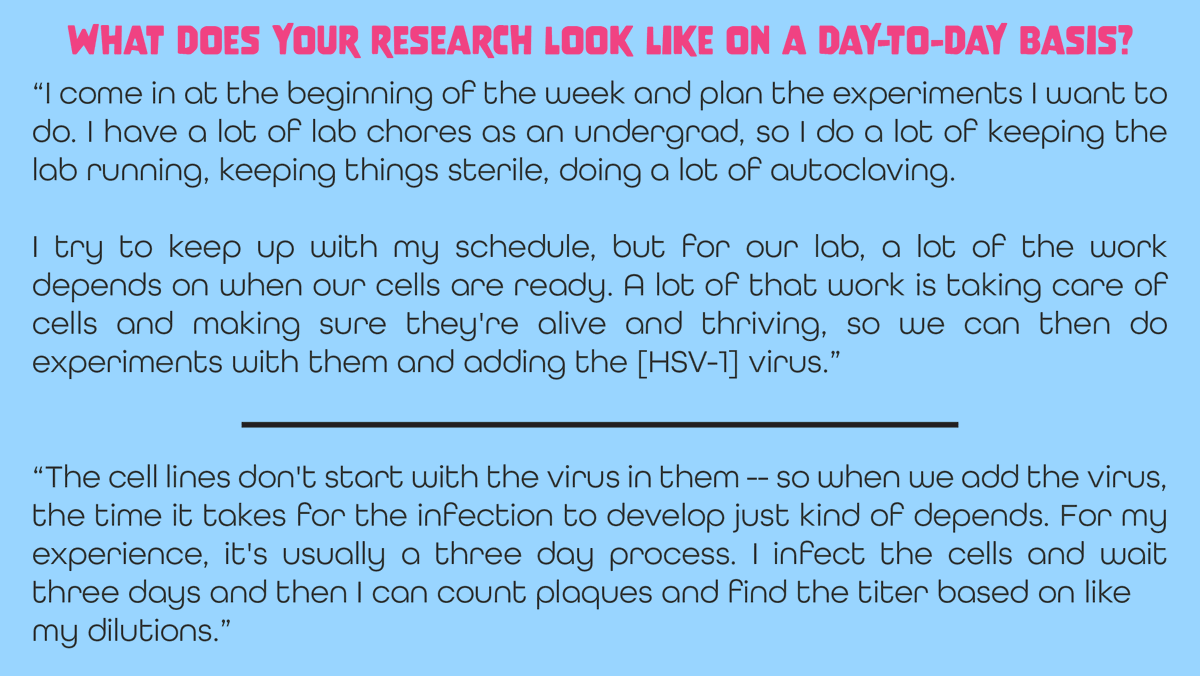 KUbiology's tweet photo. Meet @annaferkul , she's an Undergraduate Biology Student   Researcher &amp; has been doing amazing work in Dr. Davido's Lab! Part 1 of 2.
Read the interview transcript https://t.co/ZQVguo4Wqi https://t.co/ve1INji5CE