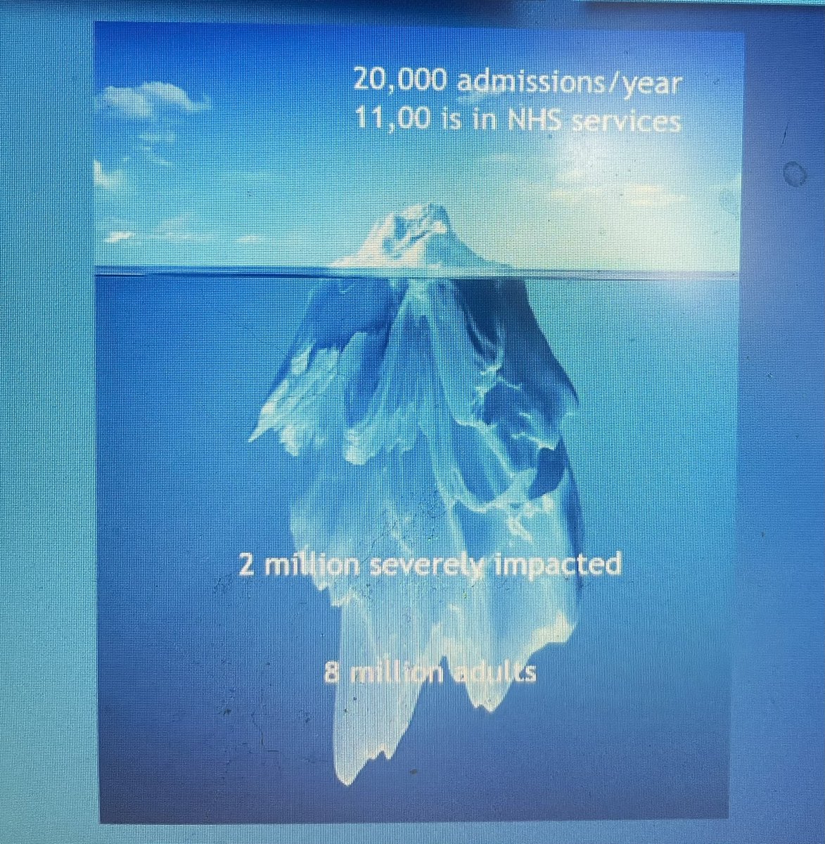 <a href="/HopeVirgo/">Hope Virgo</a> shares stark data to begin her workshop #SAPHNAconf23 
Eating Disorders Hidden in plain sight: the National Scandal 
@SAPHNAsharonOBE