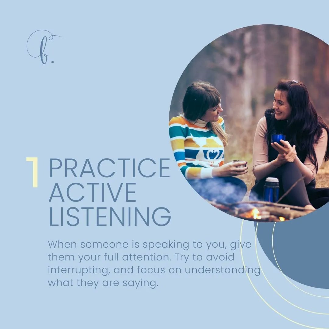 bwellcoach's tweet photo. Improving your emotional intelligence can lead to better relationships and overall well-being. Try incorporating these tips into your daily life and see the positive changes they bring. 

- Practice active listening
- Recognize emotions in others 
- Practice empathy https://t.co/owATRKXaGI