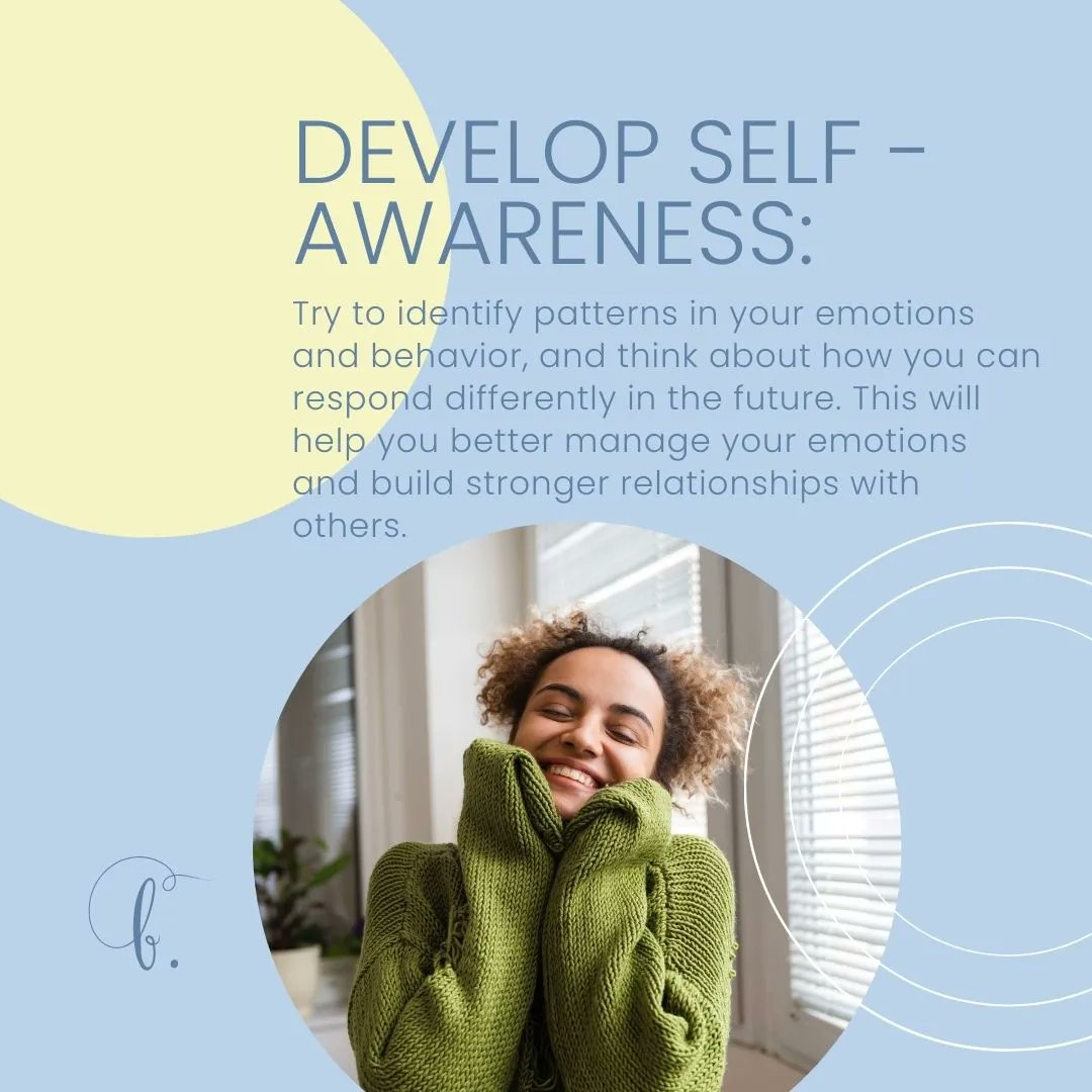 bwellcoach's tweet photo. Improving your emotional intelligence can lead to better relationships and overall well-being. Try incorporating these tips into your daily life and see the positive changes they bring. 

- Practice active listening
- Recognize emotions in others 
- Practice empathy https://t.co/owATRKXaGI