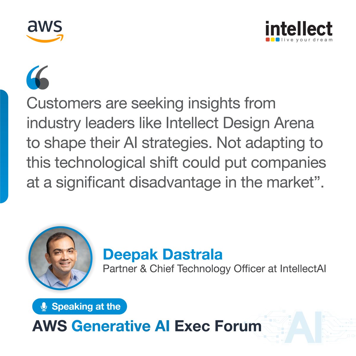 i_DesignArena's tweet photo. The banking and insurance industries have been cautious about embracing new technologies. They were not early adopters of cloud computing or mobile technology. However, there has been a notable shift in recent times
#eMACHai #intellect #AWSGenerativeAI #IntellectAI #aws https://t.co/Vl4BFfRm0s