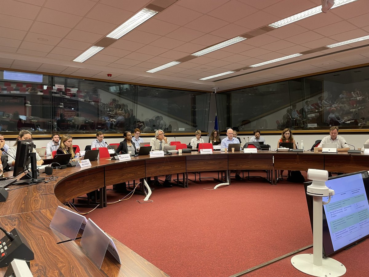 Platform Subgroup meeting in Brussels. This is how I spend my days here 🌱💪 #EUTaxonomy #SustainableFinanceEU #PlatformonSustainableFinance #FISMA #CCA #CCM #Taxo4