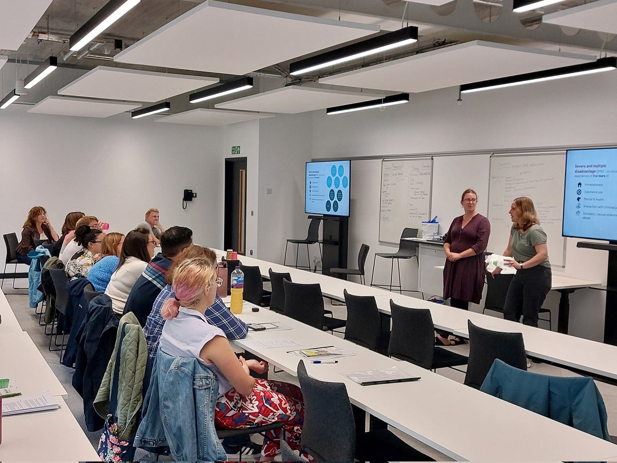 This afternoon, we are speaking to students at <a href="/TrentUni/">Nottingham Trent University</a> about how #socialprescribing can help hard to reach individuals access the healthcare they need.

<a href="/NCGPANottm/">Nottingham City GP Alliance</a> <a href="/OppNottingham/">Changing Futures Nottingham</a>
