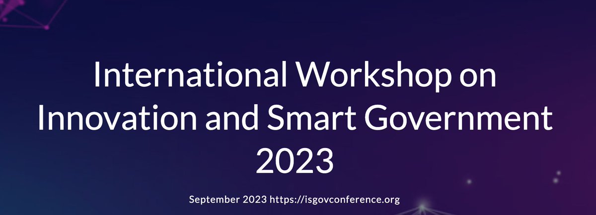 ismartgov's tweet photo. We continue with the second day of https://t.co/C7uehdxeTo and https://t.co/kNabs8hOhu online via Teams

📅Date and time: September 12 16:00 (CET)
ℹ️Program https://t.co/rykeTH3dzW
🔗Event link https://t.co/BoJGMCMyZ6

#ISGOV2023 #internationalconference
#secondday https://t.co/dWwZgGbART