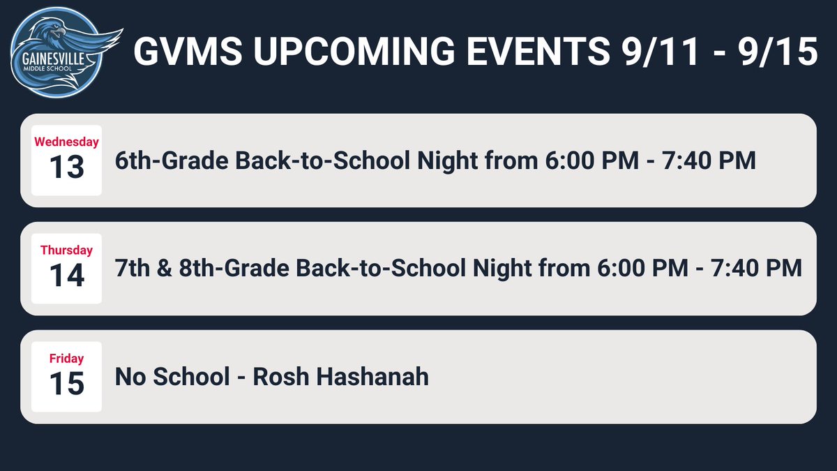 Gainesville Middle tweet media