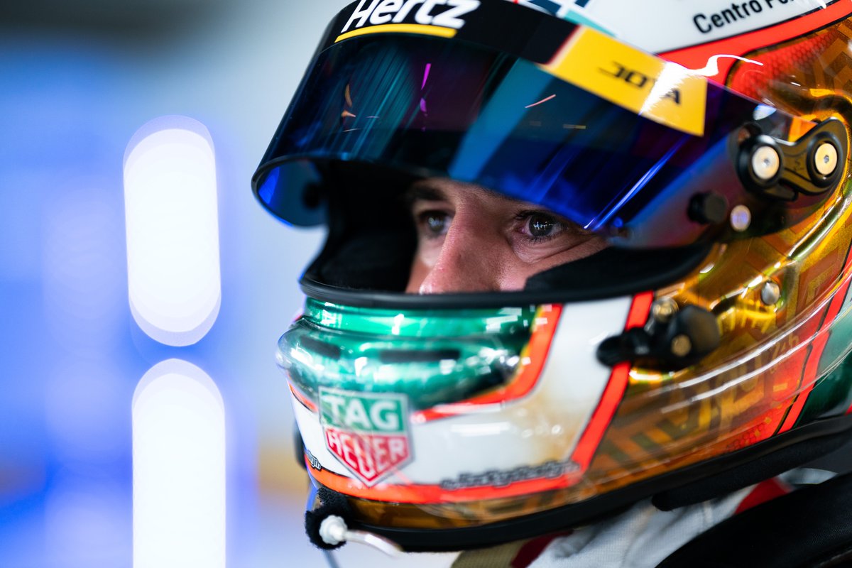 Cool pic, of cool driver, driving a cool car, with a cool helmet🏁🤙

<a href="/afelixdacosta/">Antonio Felix da Costa</a> 

📸: <a href="/JotaSport/">Jota Sport</a> 

#LuckyDesign #helmet #Fuji6h <a href="/FIAWEC/">FIA World Endurance Championship</a>