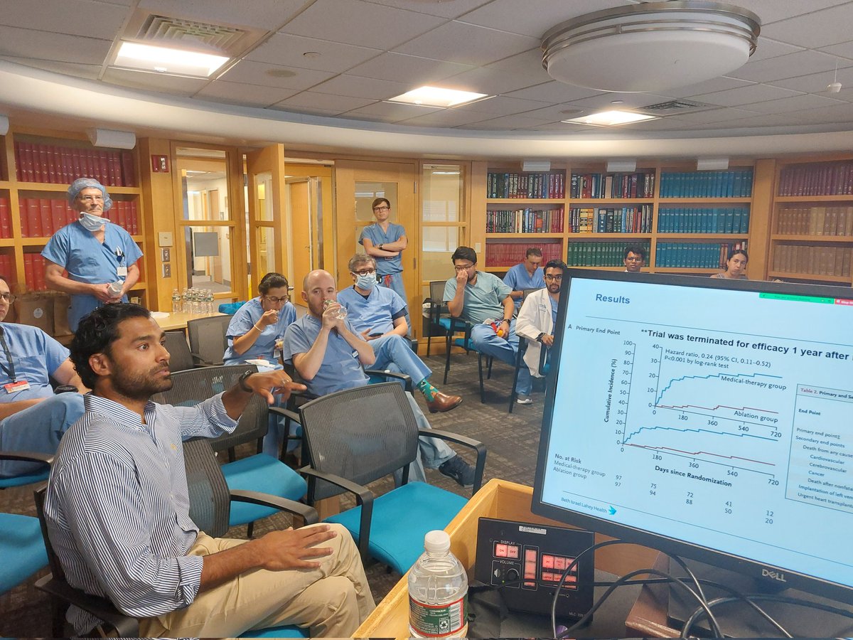 BIDMC CV Fellowship (@bidmcvfellows) on Twitter photo Best part of our ESC Wrap-Up noon conference last week: all of our #EPeeps coming out in full force to discuss the practice-changing results of CASTLE-HTx. Thanks also to <a href="/DrPRao/">Dr. Prashant Rao</a> for being our faculty discussant for the session! Best part of our ESC Wrap-Up noon conference last week: all of our #EPeeps coming out in full force to discuss the practice-changing results of CASTLE-HTx. Thanks also to <a href="/DrPRao/">Dr. Prashant Rao</a> for being our faculty discussant for the session!
