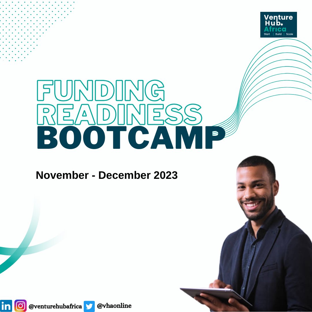 This is our big news! This is officially our first announcement of the Funding readiness bootcamp for African entrepreneurs.

#investorreadiness #fundingreadiness #bootcamp
