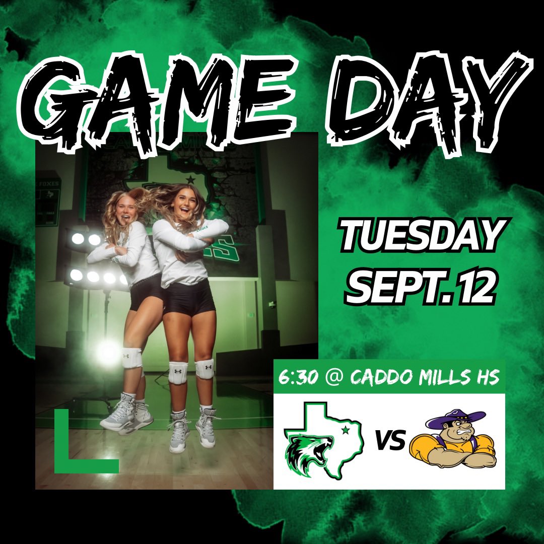 🚨WEAR GREEN &amp; PACK THE GYM! 

📆: TONIGHT! 
📍: Caddo Mills High School Gym
⏰: Varsity @ 6:30 PM 

<a href="/KodiCrane/">Kodi Crane</a> <a href="/luke__allison/">Luke Allison</a> <a href="/CaddoMillsHS/">Caddo Mills HS</a> <a href="/CaddoClub/">Caddo Mills Athletic Booster Club</a> <a href="/SkylerCamacho/">Skyler Camacho</a> <a href="/beksdillon/">Bekah Dillon</a> <a href="/smithk1106/">Kyle Smith</a>