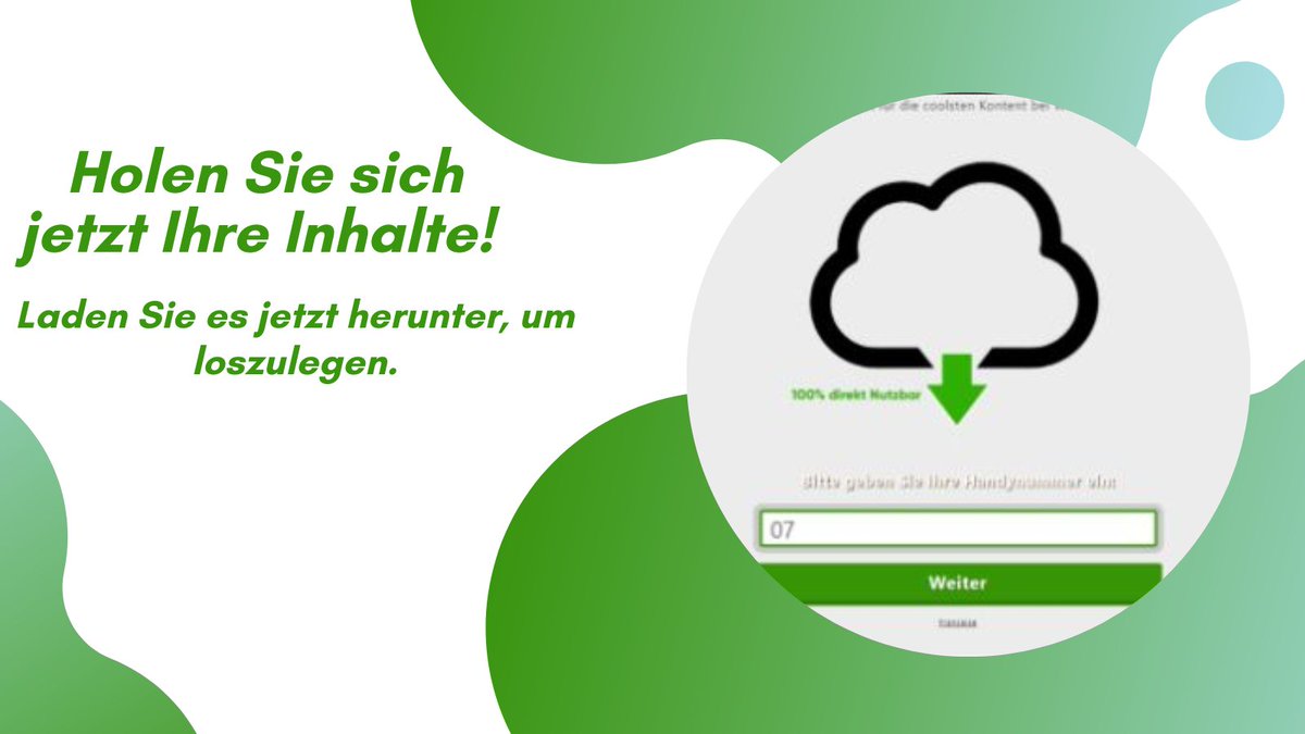 Holen Sie sich jetzt Ihre Inhalte!

rb.gy/z42xr