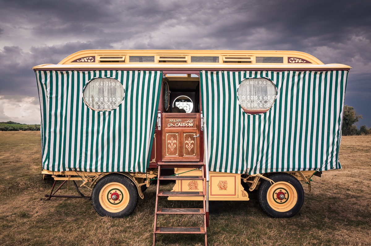 Home Sweet Home.  A vintage caravan at Haddenham Steam Rally, Cambridgeshire, UK. <a href="/HaddenhamRally/">Haddenham Rally</a> #haddenham #cambridgeshire #vintage #caravan #home #travelling #mobile