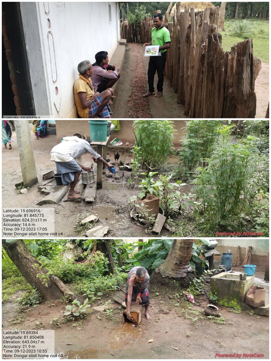 MandaviGokul's tweet photo. आज दिनांक 12/09/2023 को ग्राम डोंगर सिलटी में गृह भ्रमण के दौरान ग्रामीणों को मलेरिया एवम् डेंगू की जानकारी दिया गया और घरों में लार्वा नष्ट करने को कहा गया 
@Azadfhindia
@sksomya @rajesh_amh @Bhupendra01234 https://t.co/ip6b3dTiTr