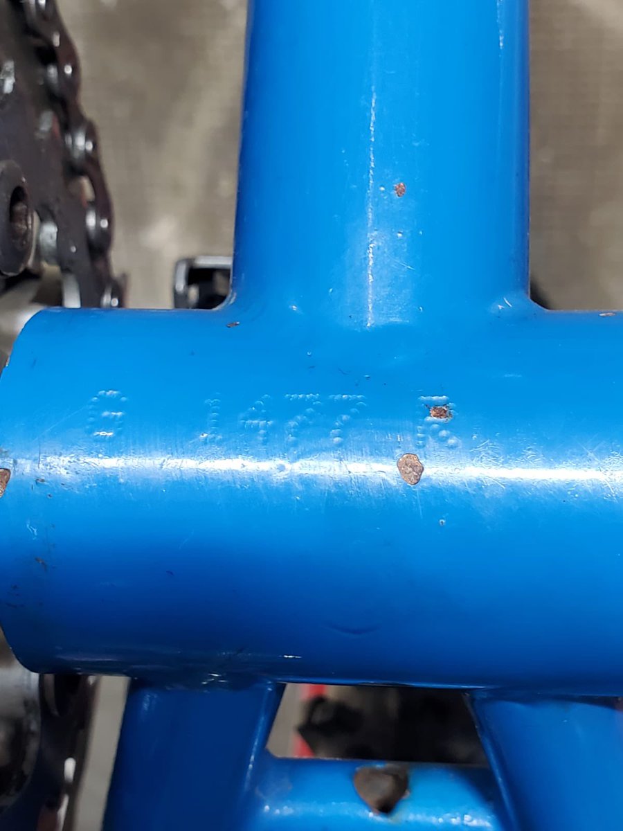 MatioozStar's tweet photo. Hi @RitcheyLogic 
can you help me to identify my friends MTB? Don’t find the serial number on your database… Thank’s https://t.co/STmhv1pKuv