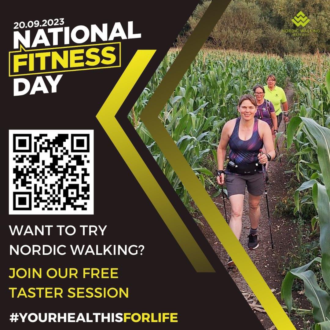 YOUR HEALTH IS YOUR LIFE

Book in for this FREE 30-minute session that will help you understand just how beneficial Nordic walking can be and how it is far more than just walking with poles!!
BOOKING ESSENTIAL:
nordicwalking.co.uk/find-walks/287…
#YOURHEALTHISFORLIFE