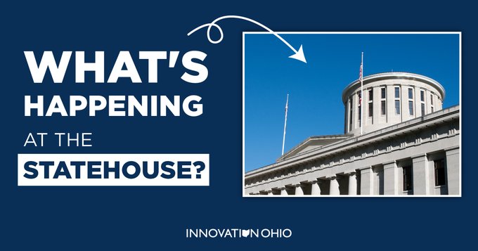 innovationohio's tweet photo. TODAY AT THE STATEHOUSE

🗓️ 3:30pm: House Primary and Secondary Education

 ✅ #HB235 (State Board of Education) - 1st hearing (sponsor testimony)
 ✅ #SB17 (capitalism education) - 2nd hearing (possible amendments)

🏛️ Statehouse Room 116

📺 webcast: https://t.co/SFKMpb0DQt https://t.co/Tb5D0P1lgN