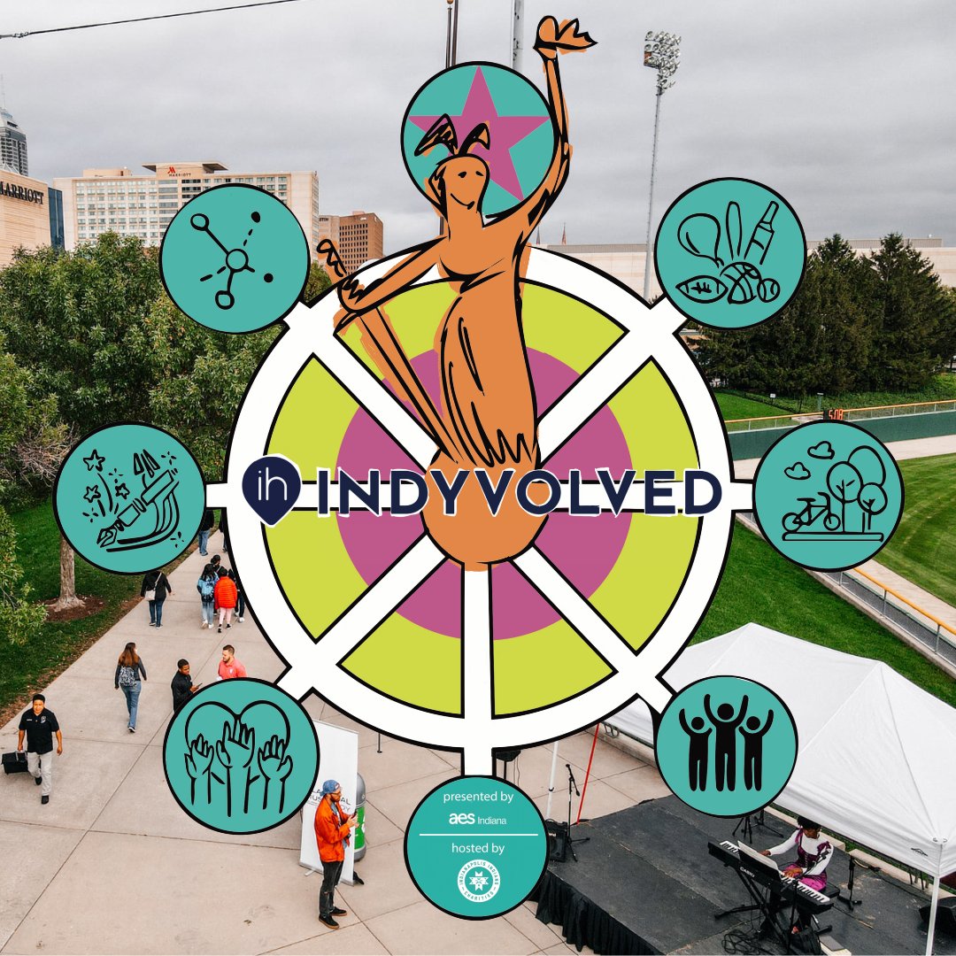 IndyDT's tweet photo. Looking to learn more about Indy’s volunteer ecosystem?

Join @IndyHub for #IndyVolved presented by @AESIndiana and hosted by Indianapolis Indians Charities on 9/14 as they showcase 100+ nonprofits and civic organizations to help you #ShapeOurCity!

RSVP: https://t.co/6qddAkvzJ5 https://t.co/zsQrKemV52