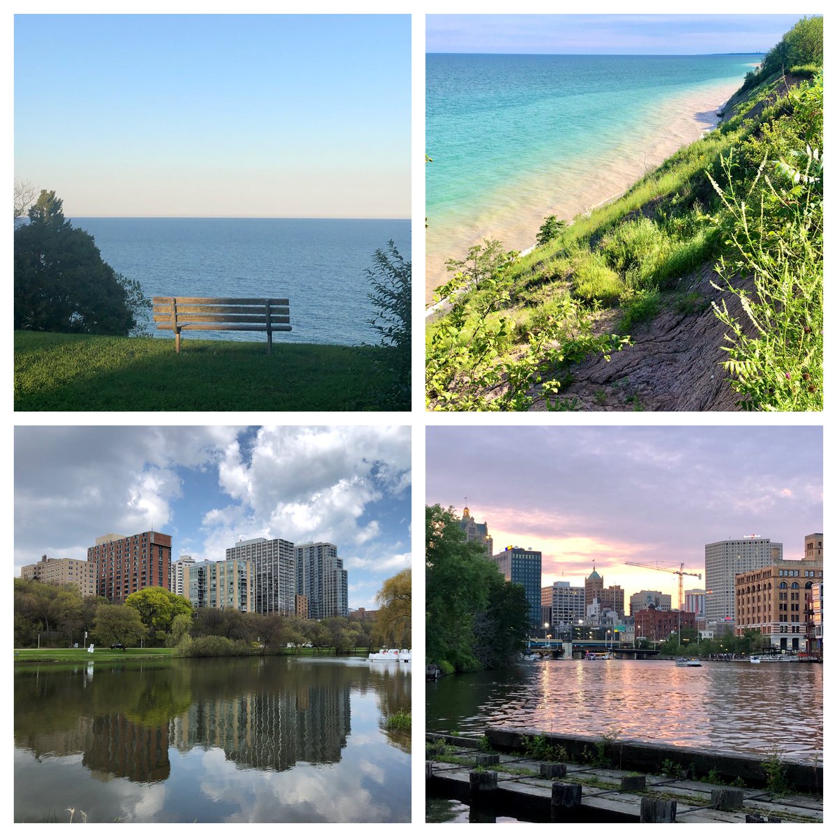 And in case you didn't know, Milwaukee is pretty great! There are so many parks in the city!
