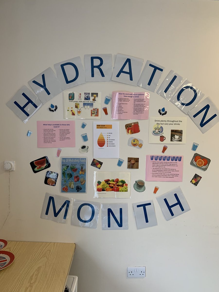 Carolin67228286's tweet photo. @SwithlandWard September is Hydration month. The focus  to improve totalling of fluids on FIR charts. https://t.co/dyHNgZ65IG