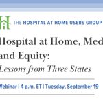 Photo by Hospital at Home Users Group (@hahusersgroup)