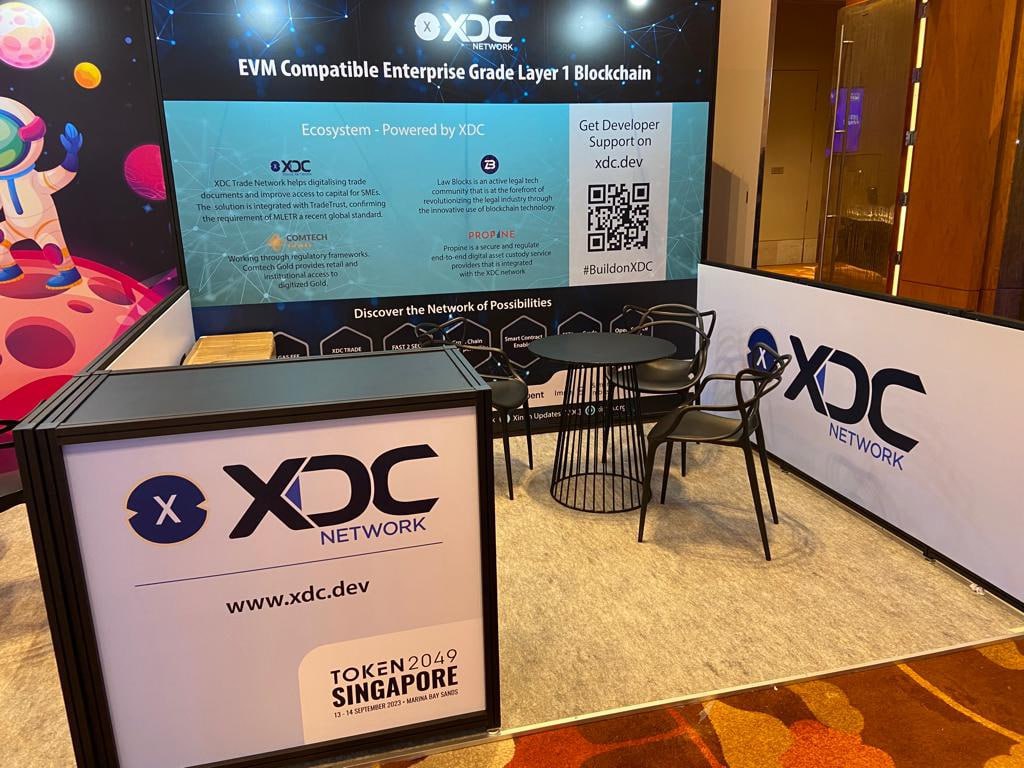 The XDC Network event has kicked off in Singapore 🇸🇬 and Rio de Janeiro 🇧🇷 simultaneously, uniting blockchain innovators from around the world. Stay tuned for game-changing updates! 🚀🌍 #XDCNetwork #BlockchainEvent #Web3 #XDC #WeAreXDC #Token2049Singapore #BlockchainRio