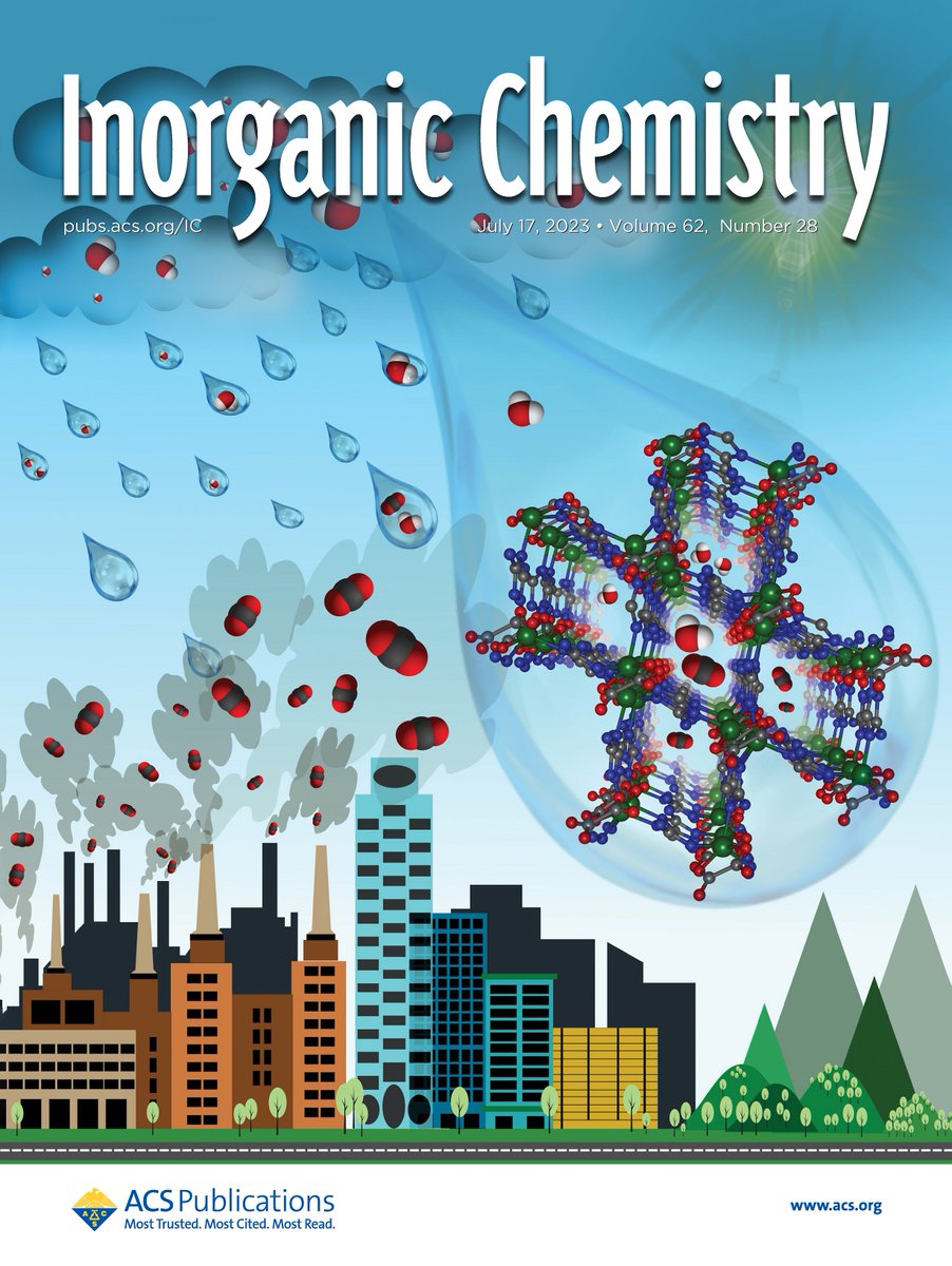 The Huang Lab at @westernuchem @westernuScience had one of the most-read new @InorgChem articles in July! The featured cover article 'Cold, Hot, Dry, and Wet: Locations and Dynamics of CO2 and H2O Co-Adsorbed in an Ultramicroporous MOF,' is free to read at doi.org/10.1021/acs.in…