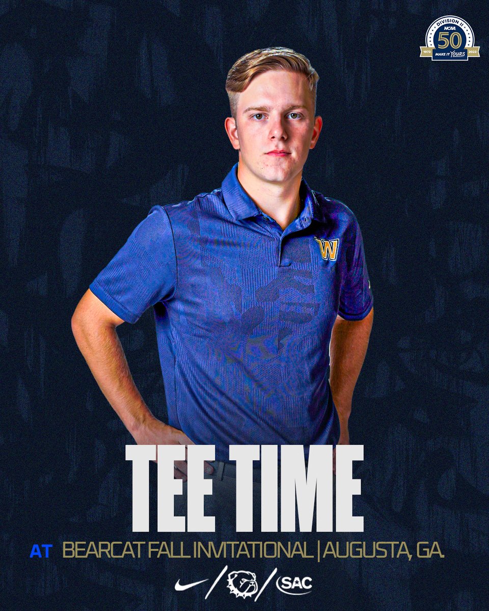 WU_Bulldogs's tweet photo. Final day of the Lander Bearcat Invitational for @Wingate_MGolf !!
4 Bulldogs are in the top 32 in the 100-player field
Follow Live | https://t.co/DafQRlb2bH
#OneDog | #WUGOLF https://t.co/0WTM0RxqLq